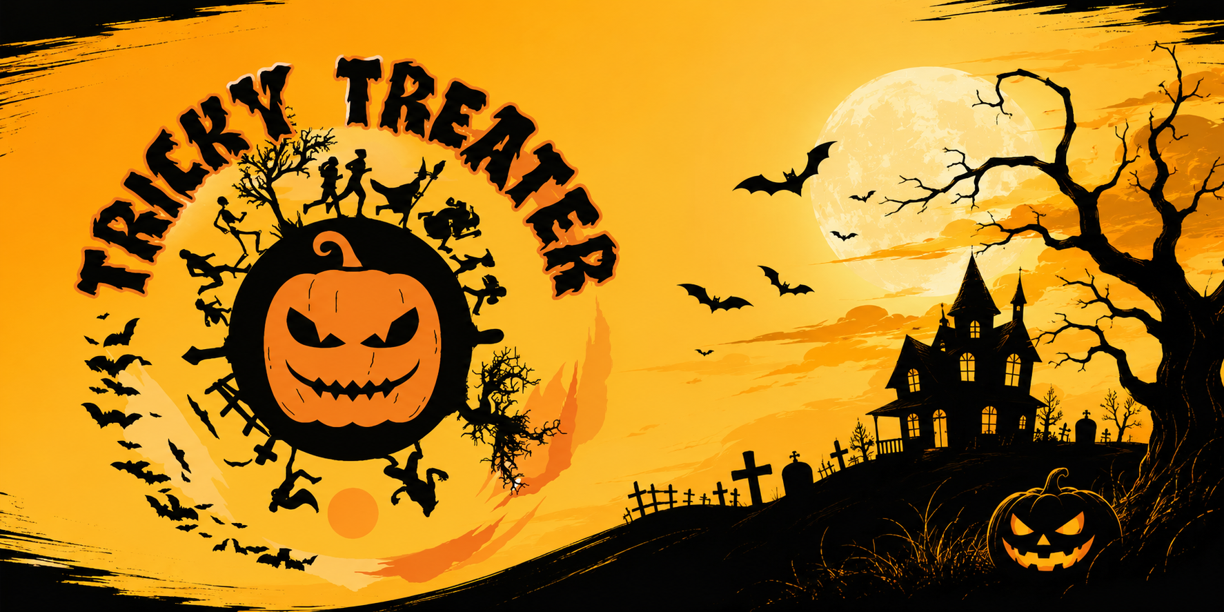 Tricky Treater banner